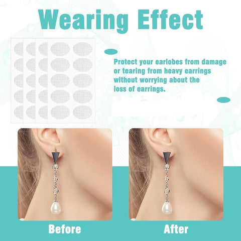 Premium Earlobe Support Patches (100 PCS) - Shoporaa