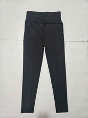 Soft & Comfy Slim Elastic Tights With Side Pockets - Shoporaa