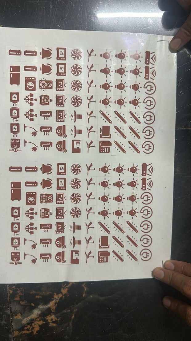 Gold Switch Stickers - Shoporaa