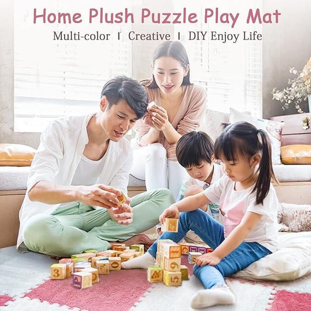 Interlocking Carpet Tiles Mat (6pc) - Shoporaa