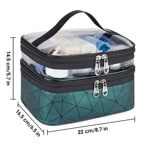 2 Layer Toiletry Bag - Shoporaa