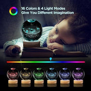 3D Crystal Lamp Ball(Assorted Design) - Shoporaa