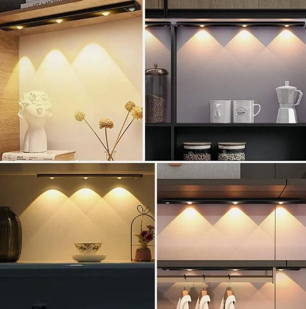 LED PIR Motion Sensor Cabinet  With USB Rechargeble - Shoporaa