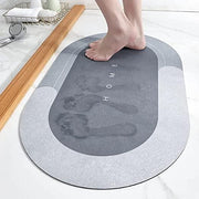 Water Absorbing Anti Slip Floor Mat, Bath Mat | Cushion Mat Super Absorbent Soft Carpet, Quick Dry Dirt Barrier For Bathroom Home, Office (40X60Cm, Assorted Color any 1)