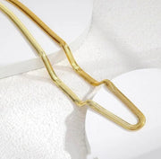 Men's Golden Snake Chain - Shoporaa