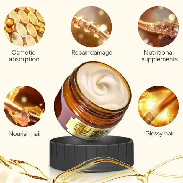 PURE MAGICAL TREATMENT 5 Second to Restore Soft Hair 110gm Pack of 1 - Shoporaa