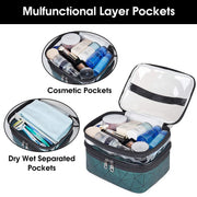 2 Layer Toiletry Bag - Shoporaa