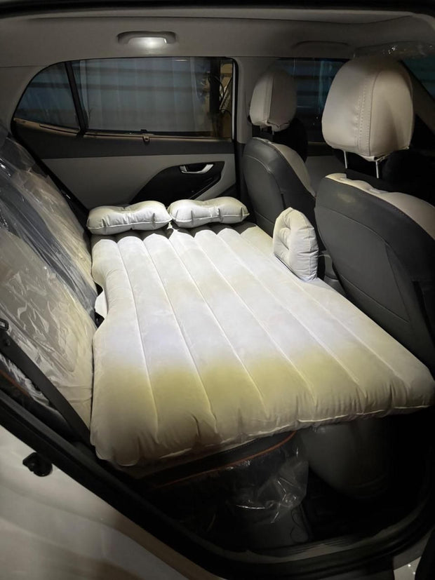 Car Travel Bed Mattress with 2 Air Pillows - Shoporaa