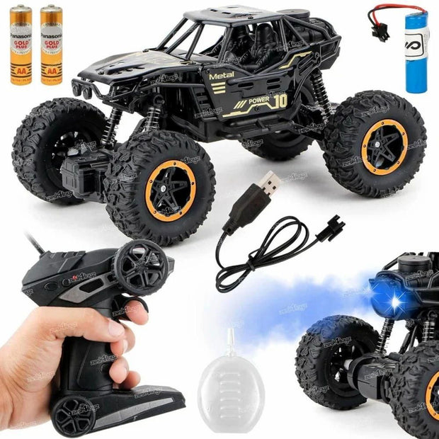Remote Controlled  Rock Crawler Monster Truck Toy Vehicle for Kids. - Shoporaa
