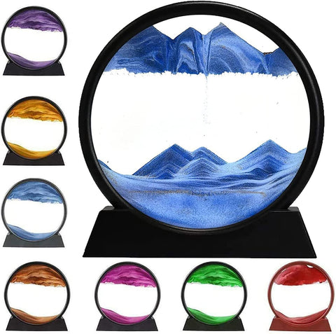 Relaxing Kinetic Sandscape Art Table Desk - Shoporaa