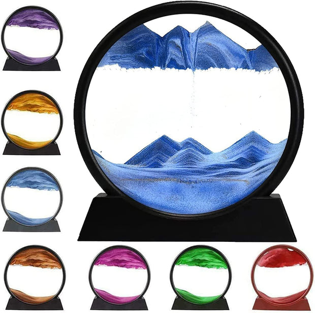 Relaxing Kinetic Sandscape Art Table Desk - Shoporaa