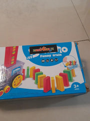 Train Toy Domino Set for Kids BPA Free Plastic with Sound Effects - Shoporaa