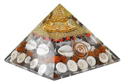 Crystal Wealth Gomati Chakra Shree Yantra Pyramid - Shoporaa