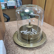 Golden Brass Akhand Diya Oil Lamp with Rotating Wick - Shoporaa