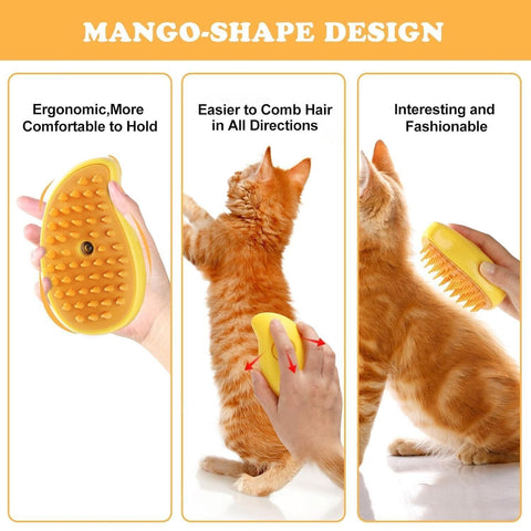 Steaming Pet Hairbrush - Shoporaa