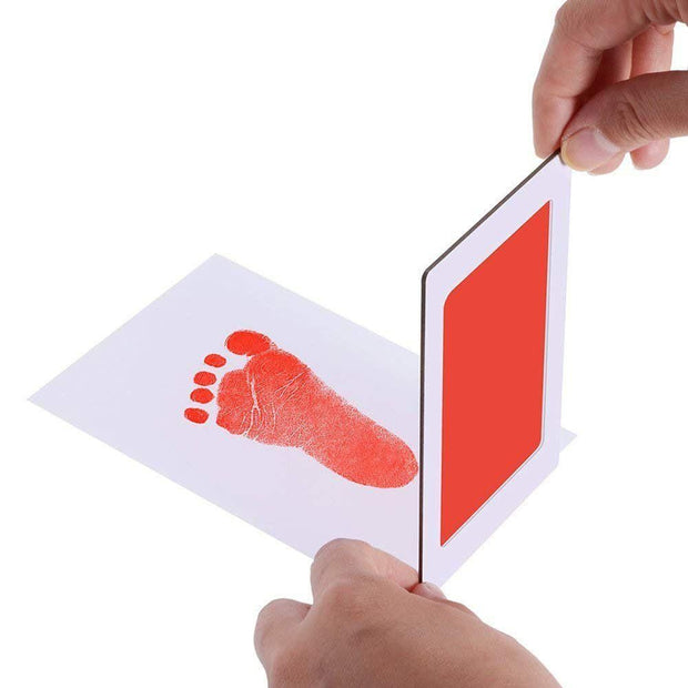 Baby Footprint Pad- Safe & Ink-Free | No Smudges, Just Memories! - Shoporaa