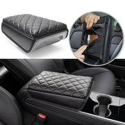 Leather Waterproof Armrest Seat Box Cover Pad Protector - Shoporaa