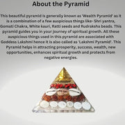 Crystal Wealth Gomati Chakra Shree Yantra Pyramid - Shoporaa