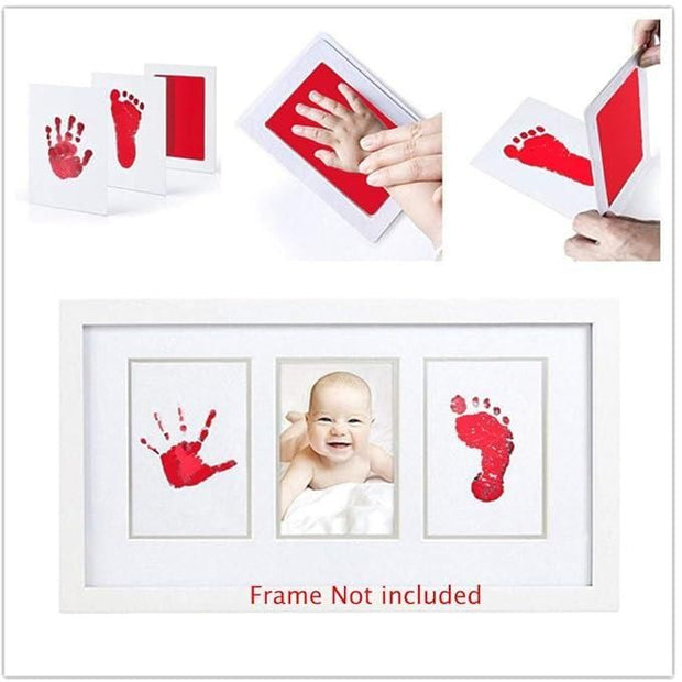 Baby Footprint Pad- Safe & Ink-Free | No Smudges, Just Memories! - Shoporaa
