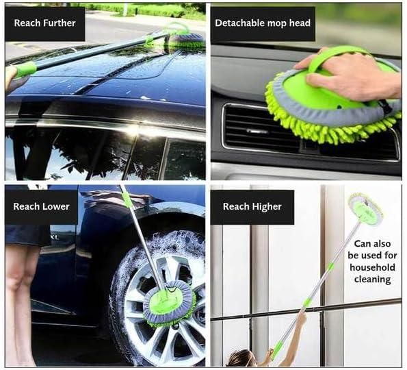 Extendable Mop with Long Reach Handle - Shoporaa