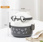 Cute Teddy Cartoon Tiffin Box - Shoporaa