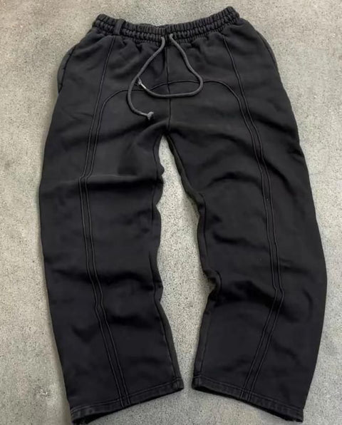 Men's Elastic Waist Sweatpants with Drawstring (Pack of 2) Track Pant - Shoporaa