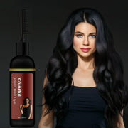 Revitalize Your Hair with Colorful Plant Hair Dye 100ml Comb Shampoo - Shoporaa