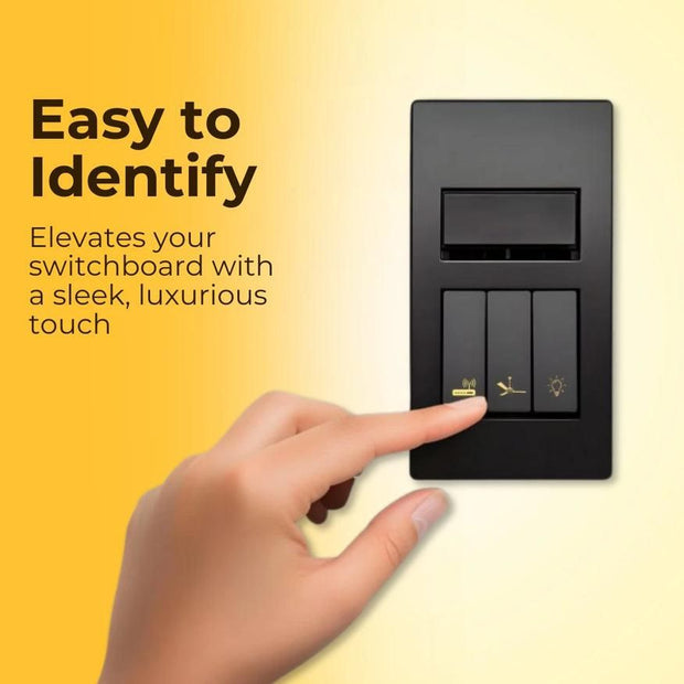Gold Switch Stickers - Shoporaa