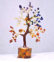 7 Chakra Natural Gemstone Crystal Tree - Shoporaa