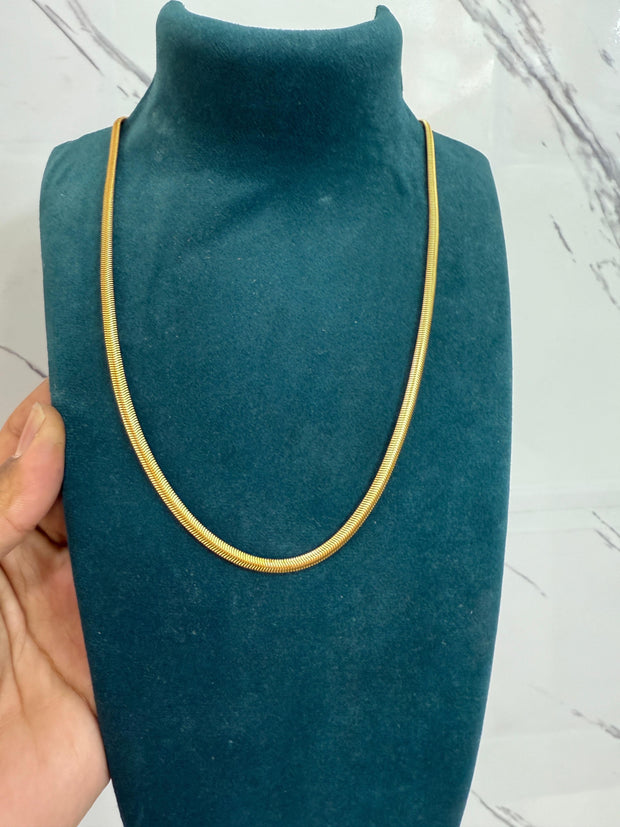 Men's Golden Snake Chain - Shoporaa