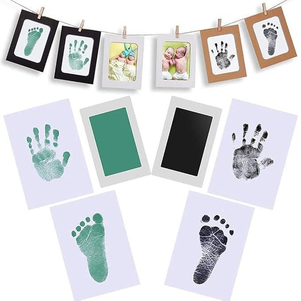 Baby Footprint Pad- Safe & Ink-Free | No Smudges, Just Memories! - Shoporaa