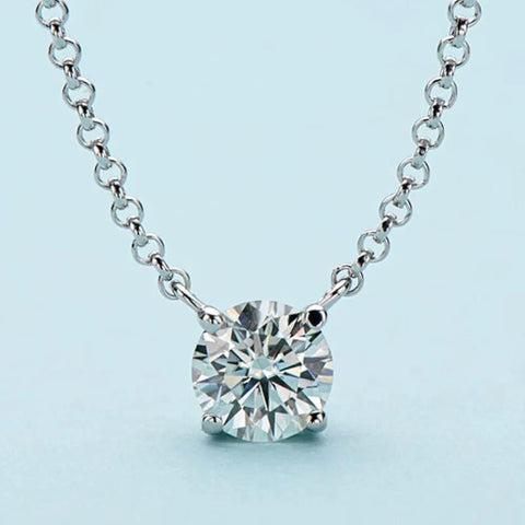 Weight Loss Stone Silver Necklace - Shoporaa