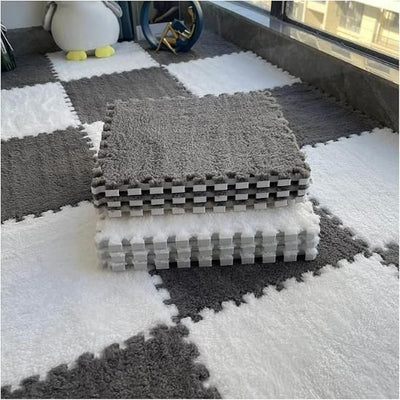 Interlocking Carpet Tiles Mat (6pc) - Shoporaa