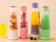 Portable Home Electric 6-Blade Juicer with USB Charging - Shoporaa