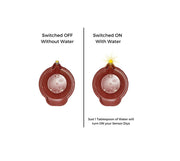 LED Light Water Sensor Diyas Plastic with, Ambient Lights, (Pack of 6/12/18/24) - Shoporaa