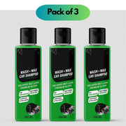 Wash and Wax Car Shampoo 200ml (Pack of 3) - Shoporaa