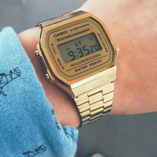 Casio Vintage Digital Gold Unisex Watch - Shoporaa