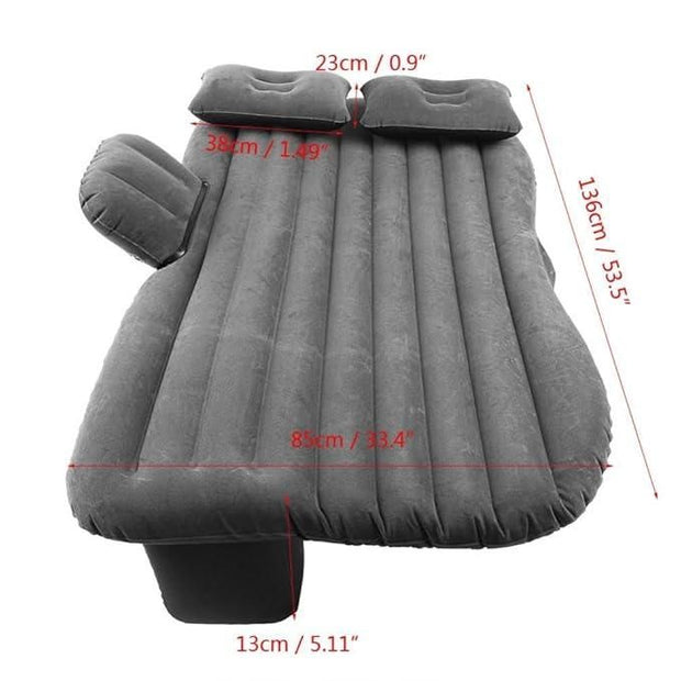 Car Travel Bed Mattress with 2 Air Pillows - Shoporaa