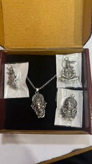 Buy 1 Get 3 Free Pendant With Chain - Shoporaa