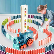 Train Toy Domino Set for Kids BPA Free Plastic with Sound Effects - Shoporaa