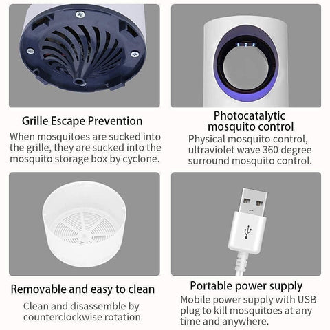 Electronic LED Mosquito Killer Lamp - Shoporaa