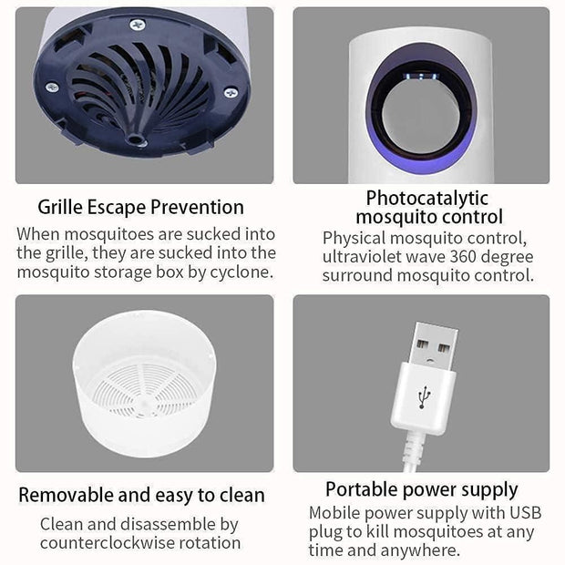 Electronic LED Mosquito Killer Lamp - Shoporaa
