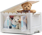 Folding Portable Cabinet Storage Stackable Organizer Box - Shoporaa