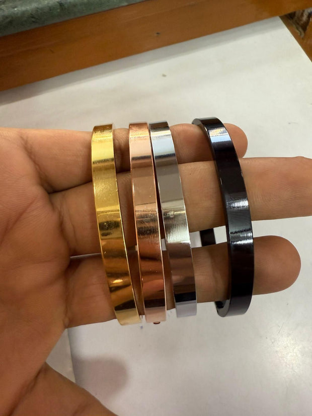 Stainless Steel Kada Bracelet For Men - Shoporaa