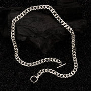 Silver Plated Cuban Style Thick & Heavy Chain For Men - Shoporaa