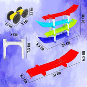 Ramp Racer , Multi level Ramp Racing Car Toy Set - Shoporaa