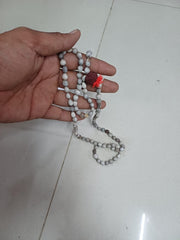 Original Vaijayanti Mala With Rudraksha Moira Stone - Shoporaa
