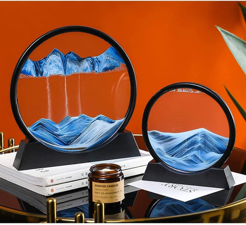 Relaxing Kinetic Sandscape Art Table Desk - Shoporaa