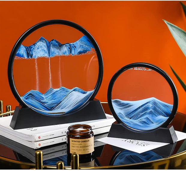 Relaxing Kinetic Sandscape Art Table Desk - Shoporaa