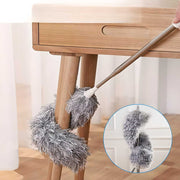 Flexible Mop Duster for Quick and Easy Cleaning with Long Rod - Shoporaa